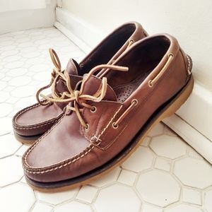 Red Wing Heritage Shoes leather boat deck shoes